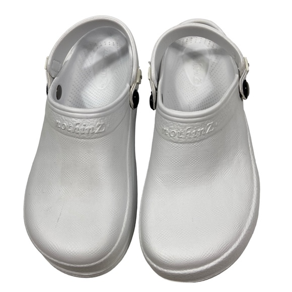 NothinZ White Lightweight Clogs Unisex - Picture 3 of 4